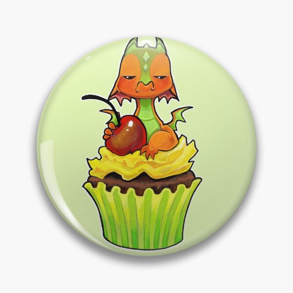 Item preview, Cupcake dragon sour cherry designed and sold by ArtOfBianca.