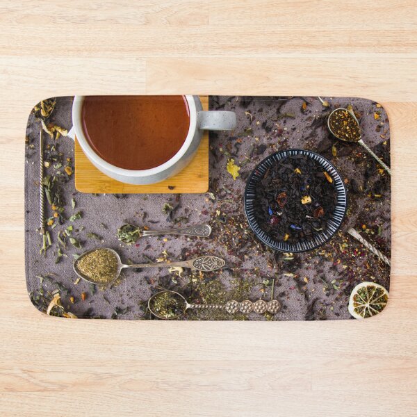 Item preview, Tea set, cup of tea and dry natural tea leaves designed and sold by Taidundua.