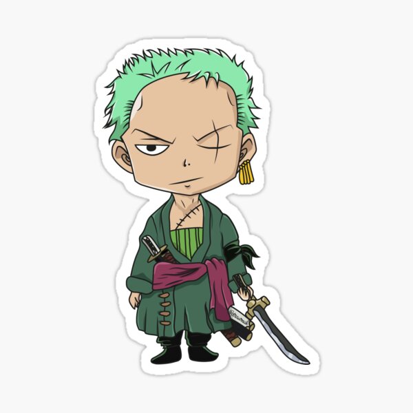 Chibi Zoro Sticker