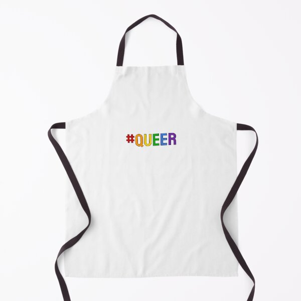 Item preview, hashtag queer rainbow colors designed and sold by Inspirationmotivation.