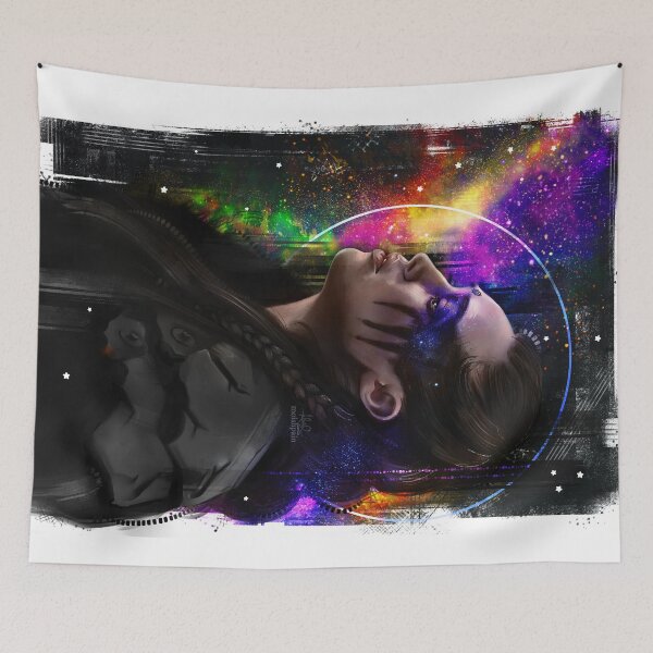 Item preview, Girl Among the Stars designed and sold by monikagross.