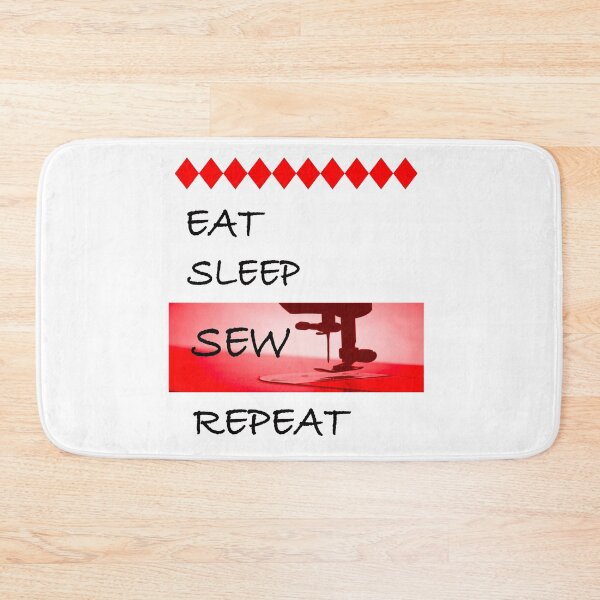 Item preview, Eat, Sleep, Sew, Repeat designed and sold by EdwardMonet.