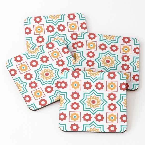 Item preview, Colorful Ramadan Tile Pattern designed and sold by SLAG-Creative.