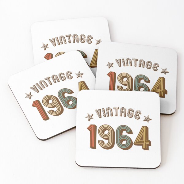 Item preview, 1964 vintage retro vintage year of birth birthday designed and sold by GeogDesigns.