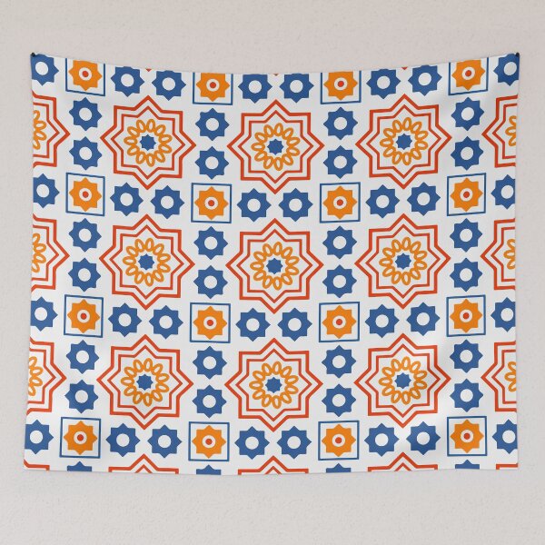 Item preview, Colorful Ramadan Tile Pattern designed and sold by SLAG-Creative.