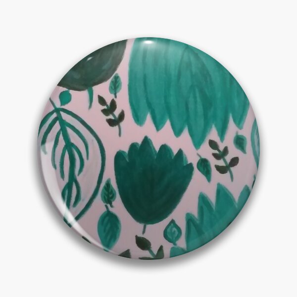 Item preview, Leaves Teal and Green White Background designed and sold by DesignsByMuriel.