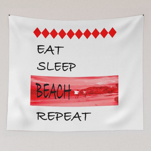 Item preview, Eat, Sleep, Beach, Repeat designed and sold by EdwardMonet.