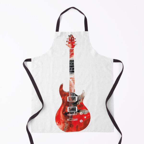 Item preview, Electric Guitar - Colorful Abstract Musical Instrument by Sharon Cummings designed and sold by Sharon Cummings Art.