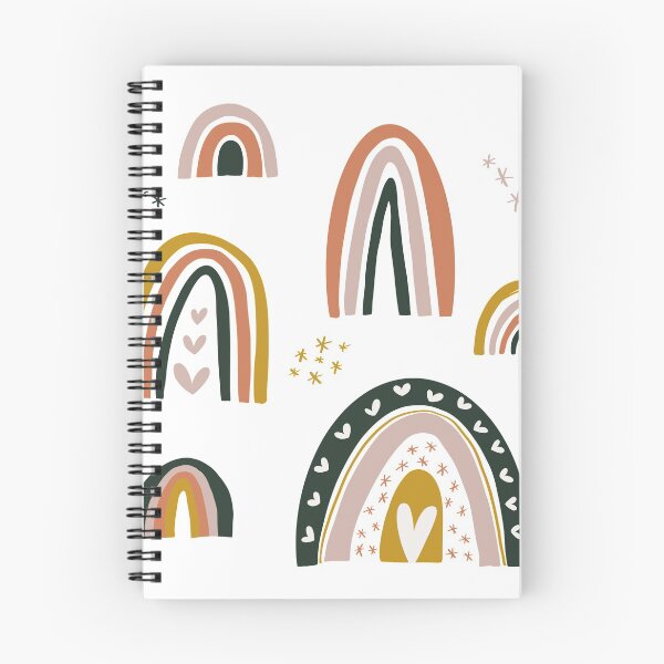 Item preview, neutral rainbow pattern designed and sold by Lisa Casineau.