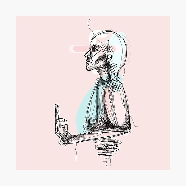 Robot Photographic Print