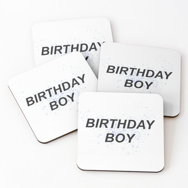 Item preview, Birthday boy with blue splash designed and sold by KRISTAHR.