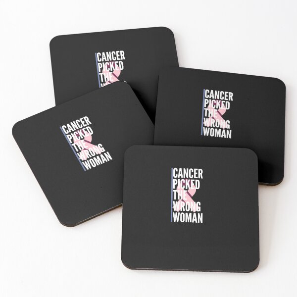 Item preview, Cancer Picked the Wrong Woman designed and sold by Achidesign.