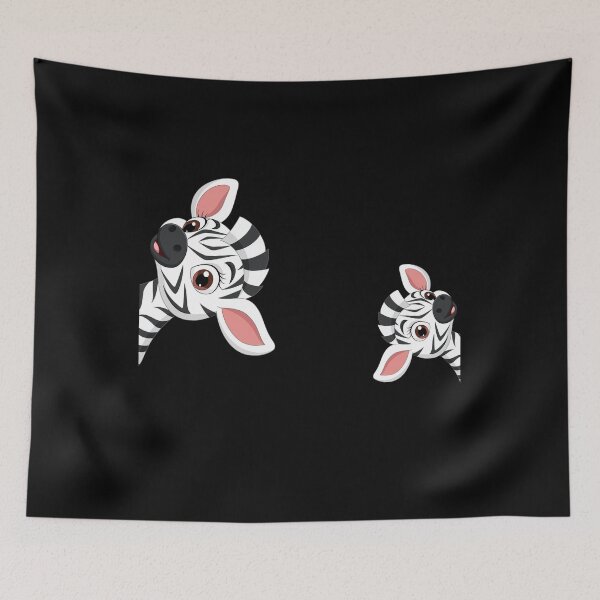 Item preview, Cute Zebras Africa Wild Horses Gift designed and sold by Ibu83.
