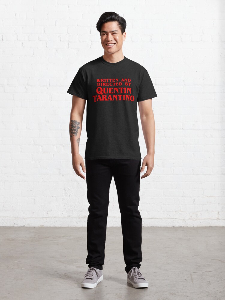 Alternate view of Written and directed by Quentin Tarantino Classic T-Shirt