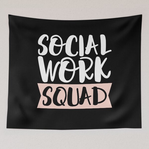 Item preview, Cool Social Work Squad Social Work Graduates gift designed and sold by Flo991990.