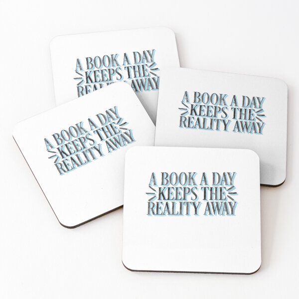 Item preview, A Book A Day Keeps Reality Away Reader Writer designed and sold by sharedipmemes.