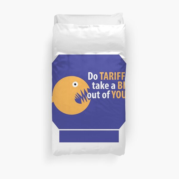 Trump Tariffs Duvet Cover