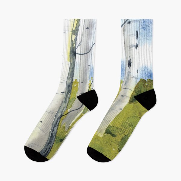Item preview, Little Aspen Grove in Watercolor designed and sold by Kelly Roy.