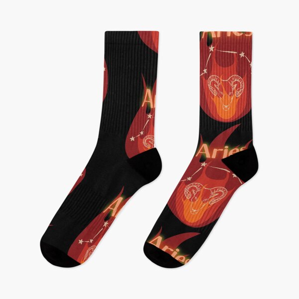 Item preview, Zodiac Star Sign: Fiery Aries Flame designed and sold by LilWildflowers.