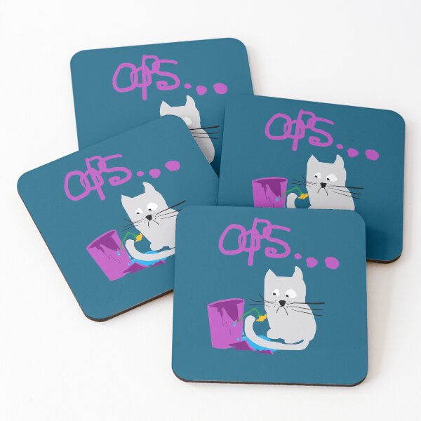 Item preview, Cat, oops designed and sold by voicivoila.