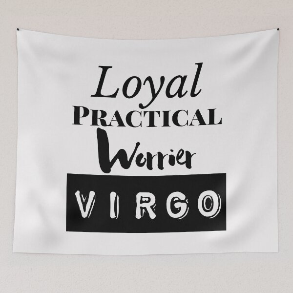 Item preview, Virgo Zodiac Sign Characteristic Design designed and sold by AMSonArt.