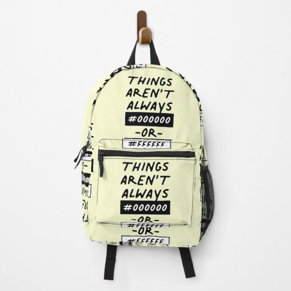 Item preview, Things Aren't Always Black Or White Designer HEX Code designed and sold by sharedipmemes.