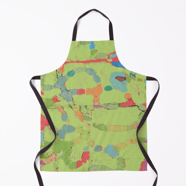 Item preview, Snails on Parade fabric art in lime green designed and sold by djrunnels.