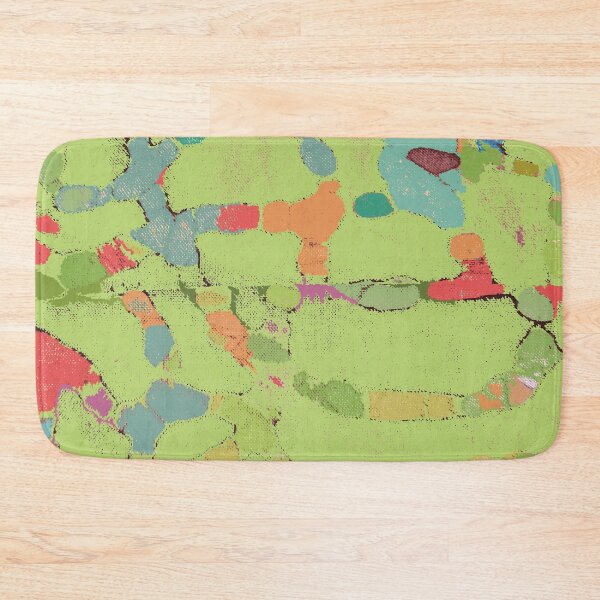 Item preview, Snails on Parade fabric art in lime green designed and sold by djrunnels.