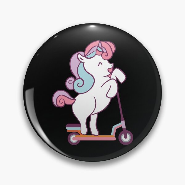 Item preview, UNICORN ON ELECTRIC SCOOTER designed and sold by w1ckerman.