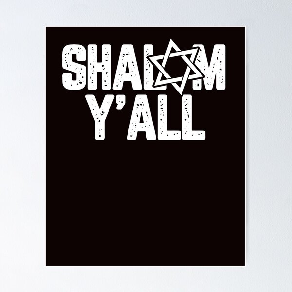 Shalom definition Poster for Sale by ThirdSkyAngel