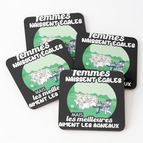 Item preview, Toutles Les Femmes Naissent Egales Mais Les Mailleures Aiment Les Agneaux designed and sold by Madge-Simon-859.