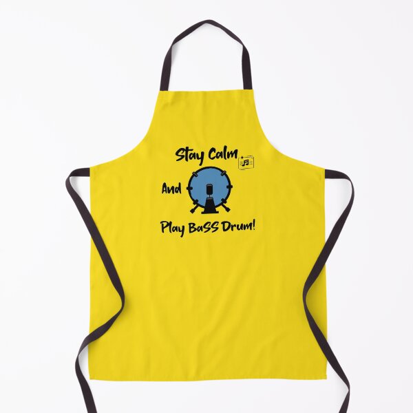 Item preview, Stay Calm and Play Bass Drum! Band Percussion Orchestra Music designed and sold by musicmusicpin.
