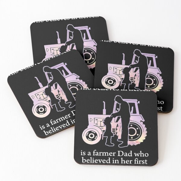 Item preview, Behind Every Farm Girl Who Believers In Herself Is A Farmer Dad Who Believed In Her First designed and sold by Madge-Simon-859.