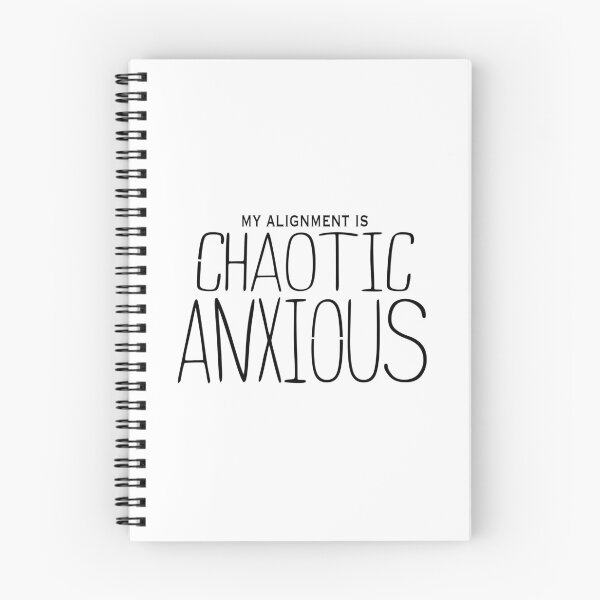 Item preview, My Alignment is Chaotic Anxious designed and sold by AceLlama.