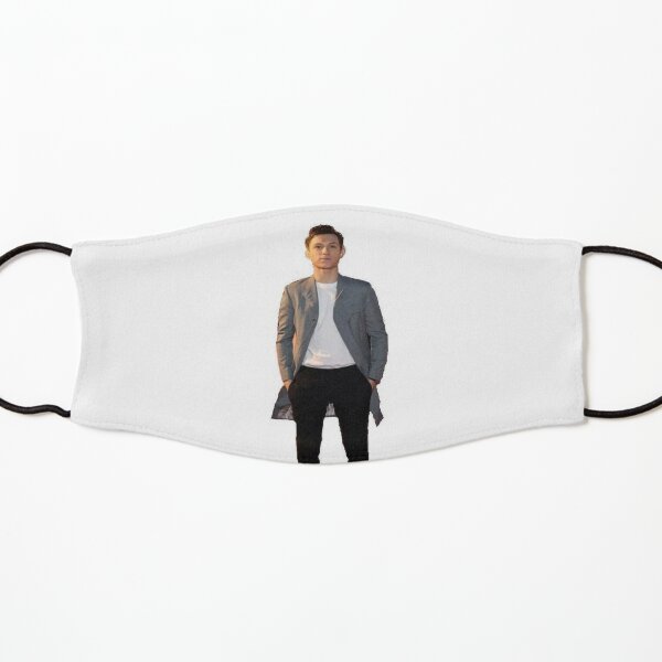 Download Tom Holland Funny Face 2 Mask By Hobbs123 Redbubble PSD Mockup Templates