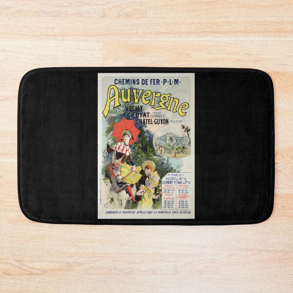 Item preview, Auvergne retro poster designed and sold by CorasPosters.