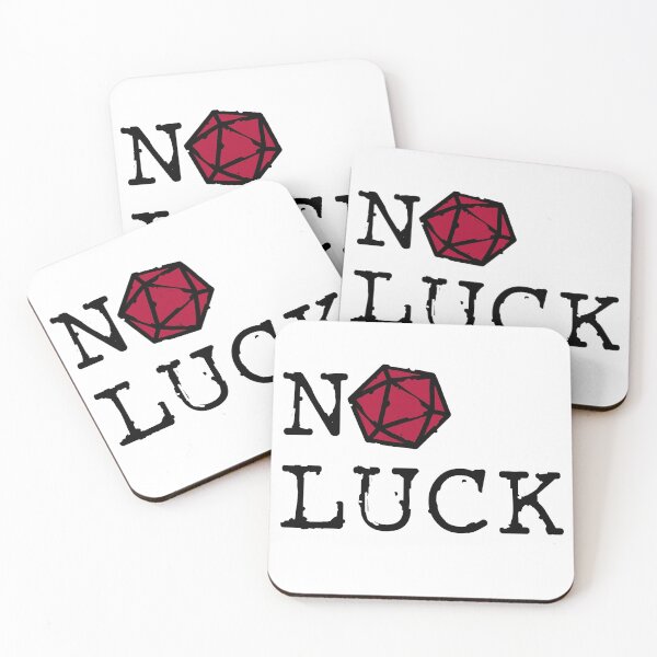 Item preview, No Luck D20 designed and sold by AceLlama.