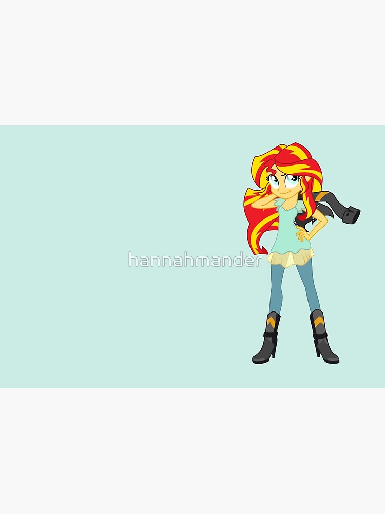 Rainbow Rocks Sunset Shimmer Sticker for Sale by hannahmander