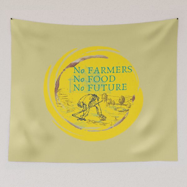 Item preview, No Farmer No Food No future designed and sold by clipartees.