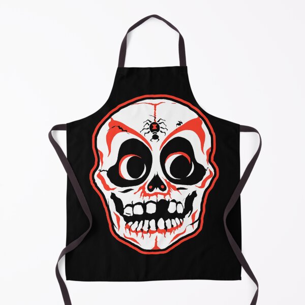 Item preview, Retro Style Skull Halloween Mask designed and sold by DeadMonkeyShop.