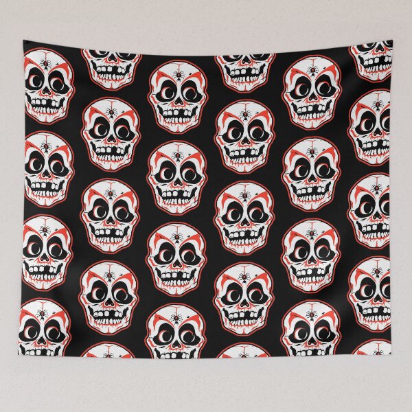 Item preview, Retro Style Skull Halloween Mask designed and sold by DeadMonkeyShop.