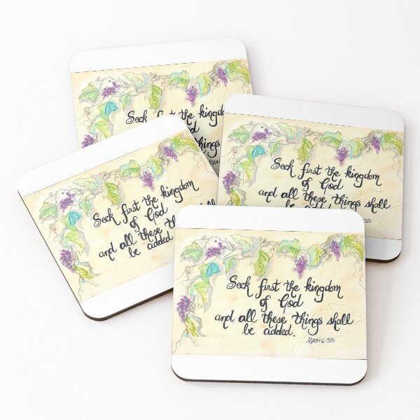 Item preview, Grapevines Mathew 6:33 designed and sold by MymzyRedHatter.