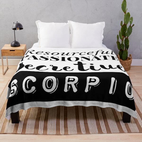 Item preview, Scorpio Zodiac Sign Characteristic Design designed and sold by AMSonArt.