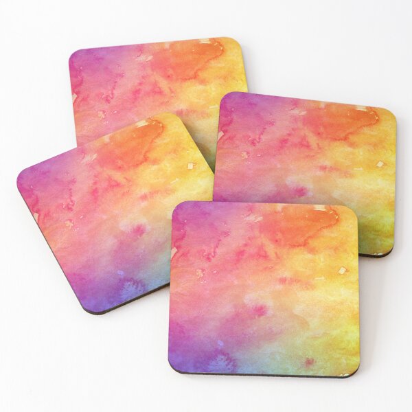 Item preview, super colorful watercolor texture designed and sold by Nicole Bleck.