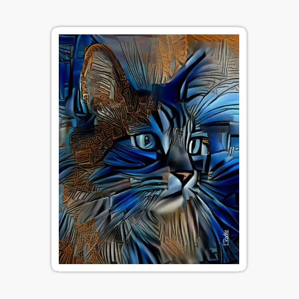 Item preview, Shozen, cat, cat, chat, lea roche paintings designed and sold by L. ROCHE.