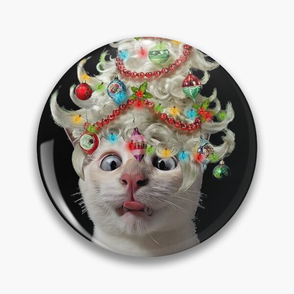 Item preview, Cat And Christmas Tree Hat designed and sold by Madge-Simon-859.