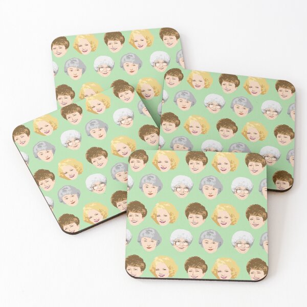 Item preview, Golden Girls Faces - Mint Green designed and sold by ChicaAndJo.