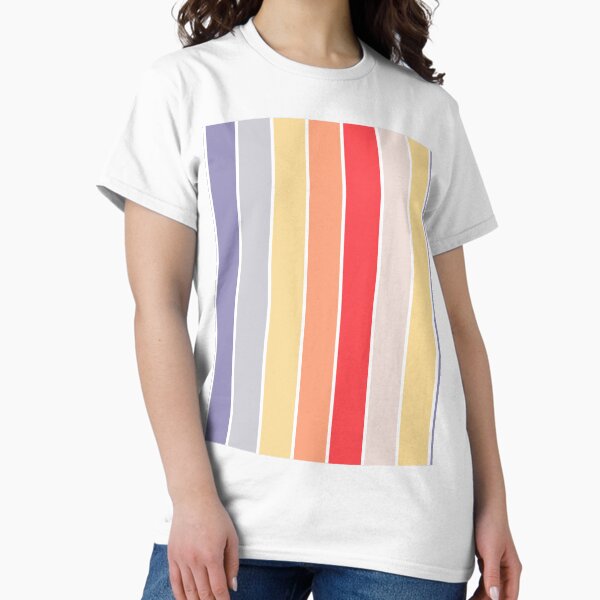 Vista previa del artículo con la obra «Tiras de colores Fondo colorido abstracto Patrón de rayas», diseñado y vendido por mashmosh.