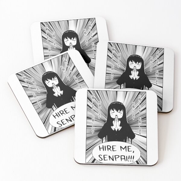 Item preview, Hire Me, Senpai! designed and sold by spindash77.