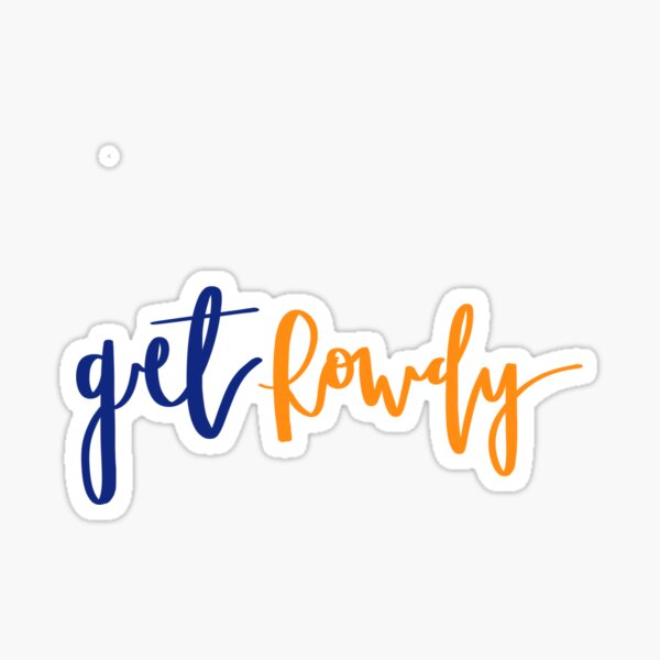 Officially Licensed Rowdy Tellez - Let's Get Rowdy  Sticker for Sale by  RickyPowers